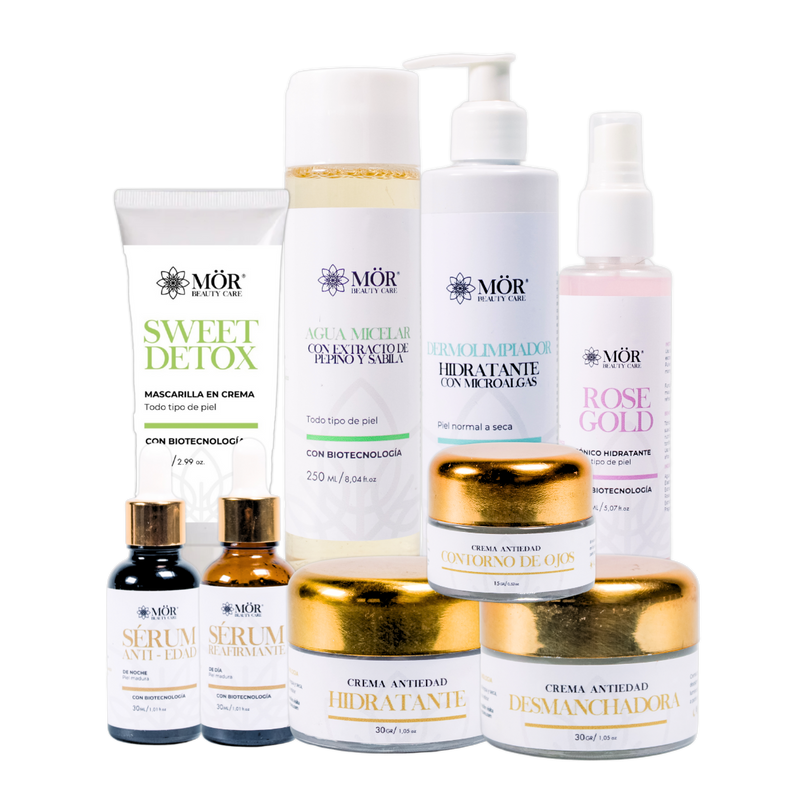 Kit Completo Antiedad Piel Con Manchas